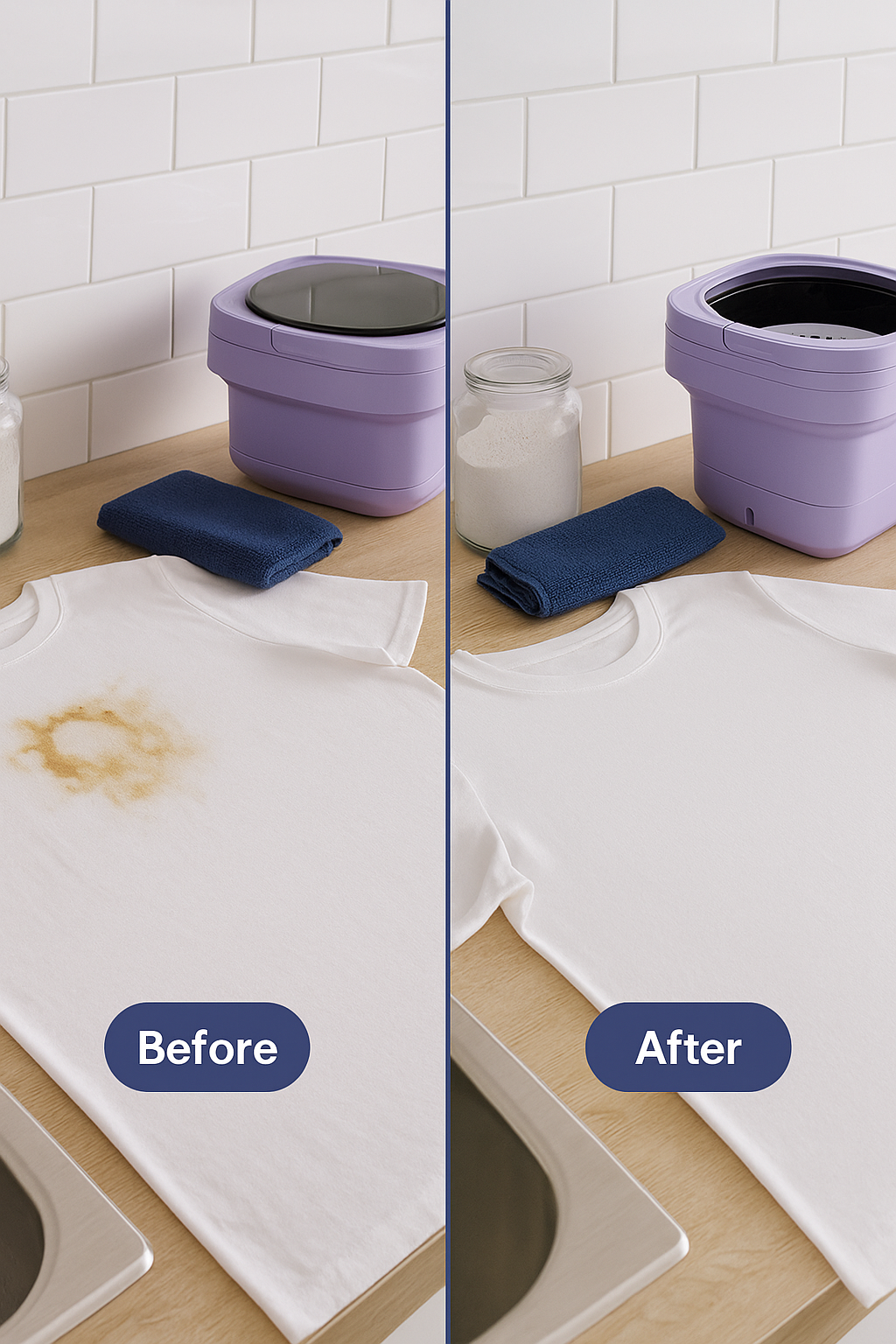 Before and after refresh example
